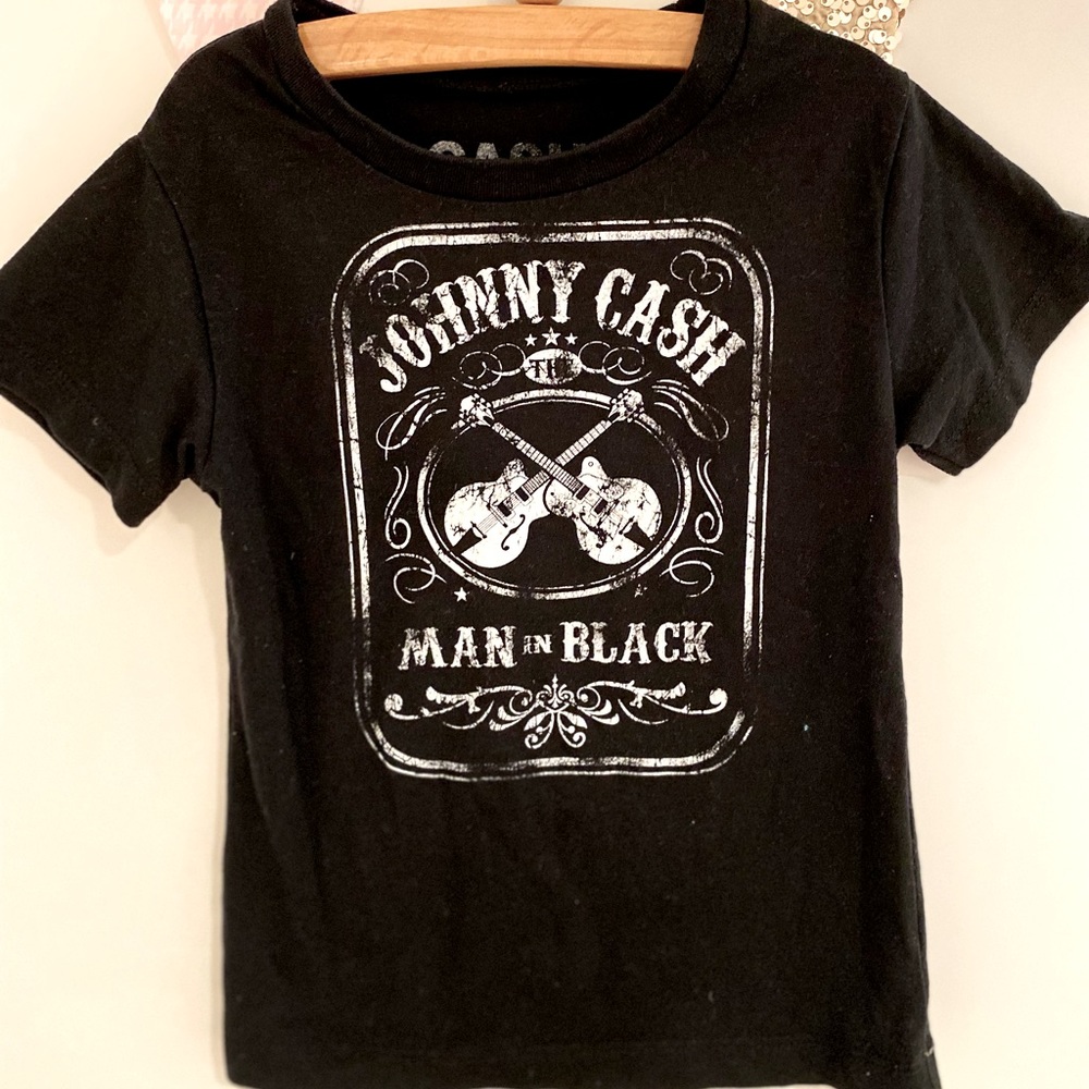 Johnny Cash- Rocker T, size 4T